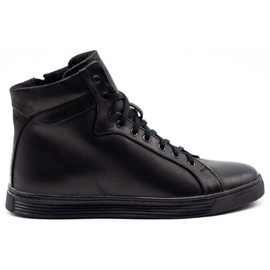 KENT Scarpe da uomo creepersy isolate 306 Black nero
