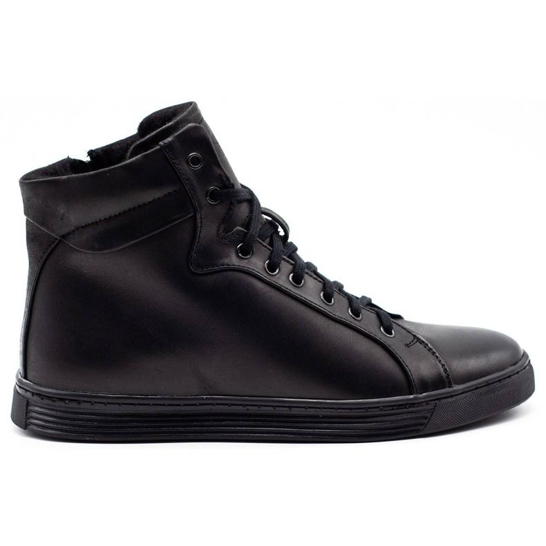 KENT Scarpe da uomo creepersy isolate 306 Black nero