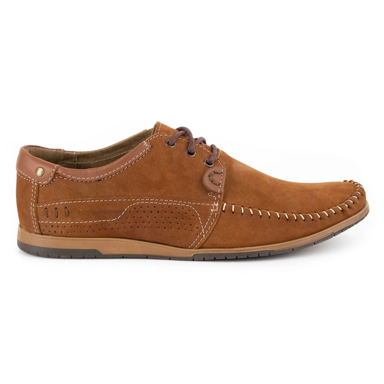 KOMODO Scarpe Mocassini uomo 875 cammello multicolore arancia