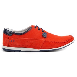KOMODO Scarpe Mocassini uomo 875 rosso