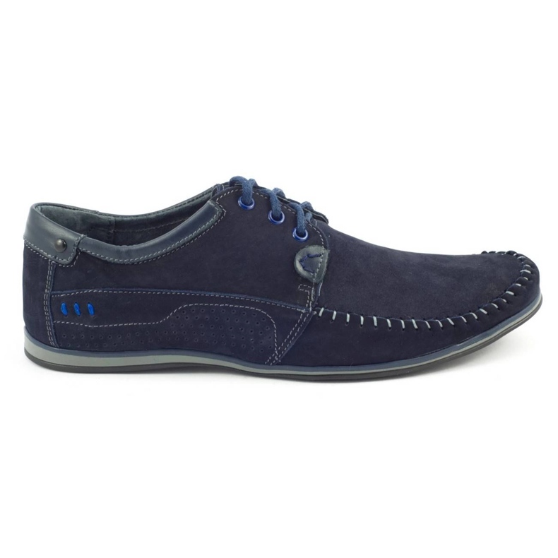 KOMODO Scarpe Mocassini uomo 875 blu navy