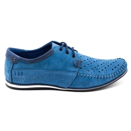 KOMODO Scarpe uomo mocassini 875 summer blue