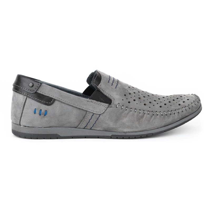 KOMODO Mocassino uomo grigio 876 scarpe estive