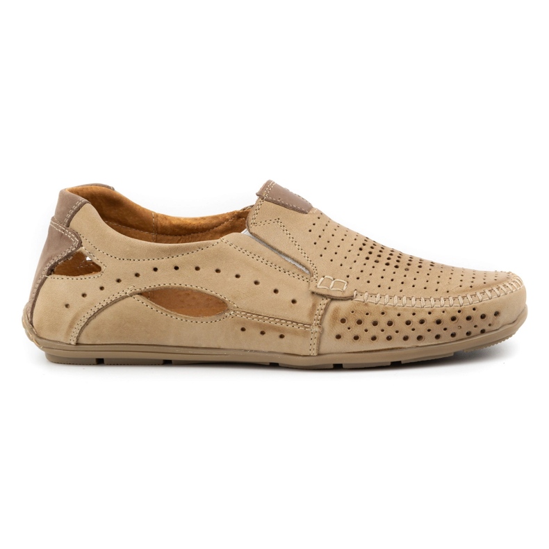 Mario Pala Scarpe uomo mocassini 901 estate beige