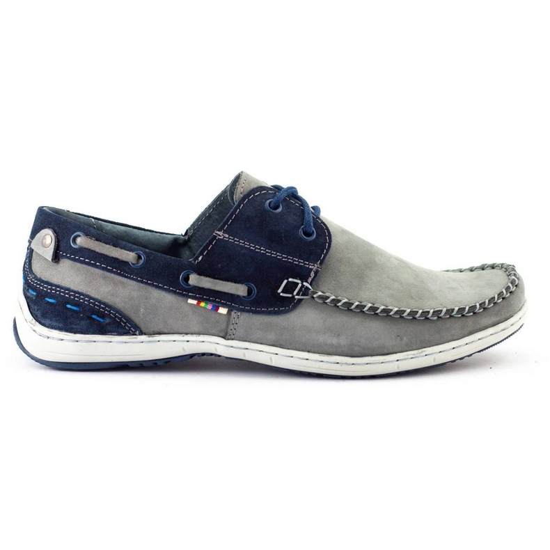 KOMODO Mocassino uomo grigio 902