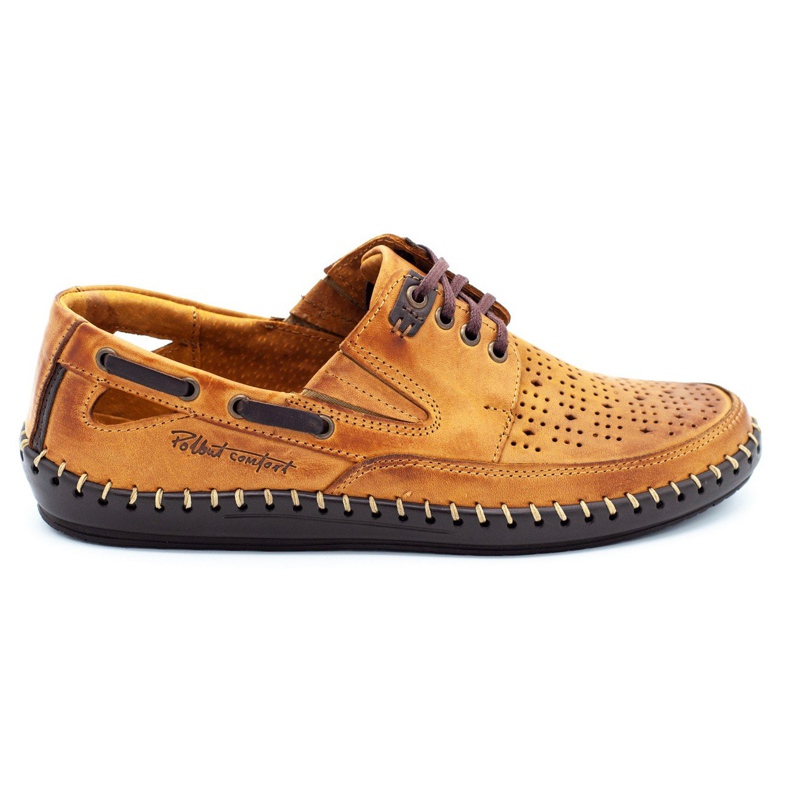 Polbut Scarpe uomo mocassini J69L rosso multicolore