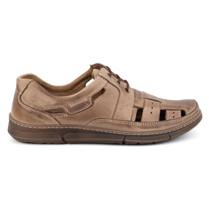 KENT Scarpe estive uomo traforate 600 marroni marrone