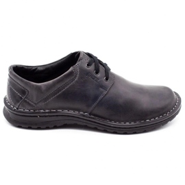 Joker Scarpe da uomo in pelle 229 grigio