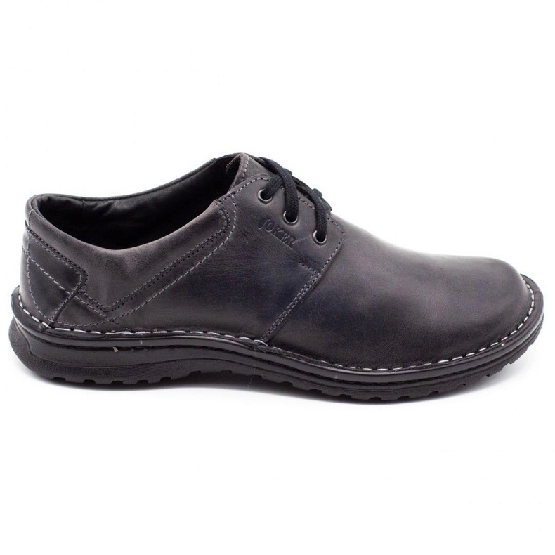 Joker Scarpe da uomo in pelle 229 grigio