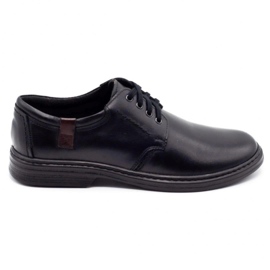 Joker Scarpe da uomo in pelle 415 nere nero