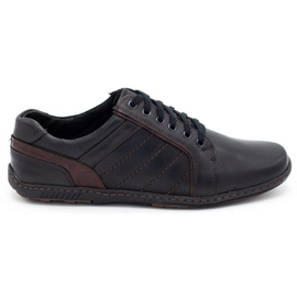 Mario Pala Scarpe da uomo in pelle 616 nere nero