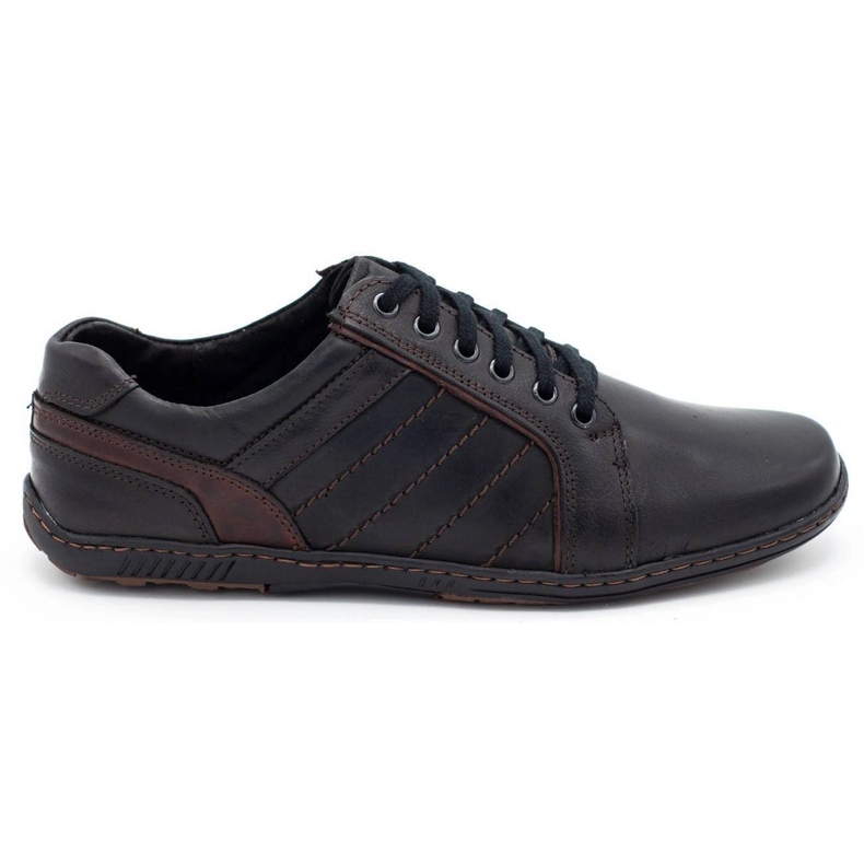 Mario Pala Scarpe da uomo in pelle 616 nere nero