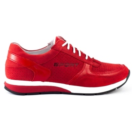 Polbut Scarpe sportive da uomo C47P rosse rosso