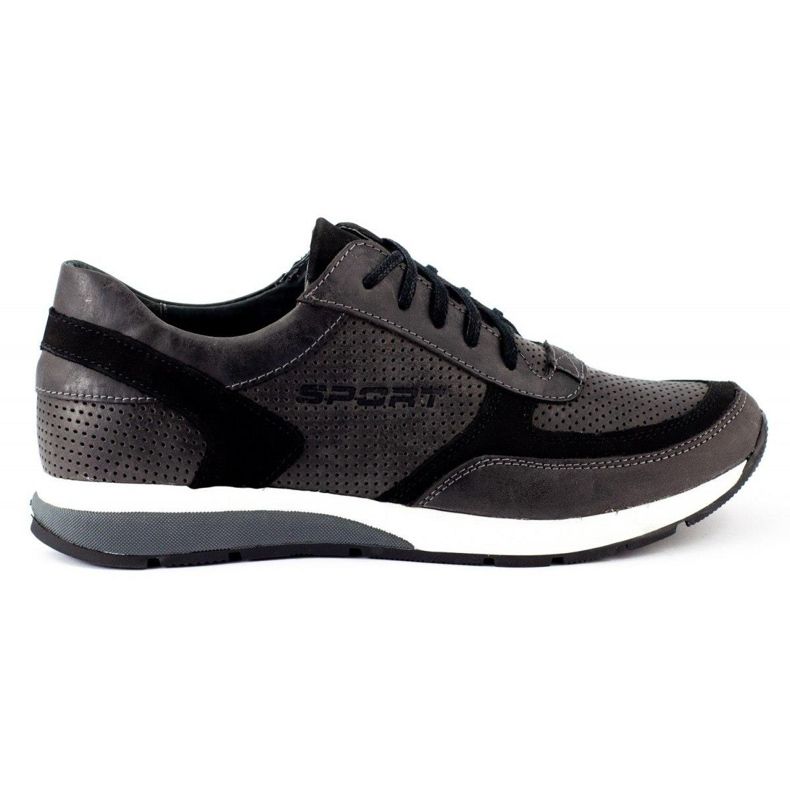 Polbut Scarpe sportive da uomo grigie C47P grigio