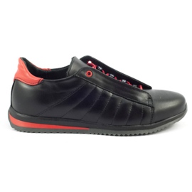 KENT Scarpe sportive casual da uomo 401T nere nero