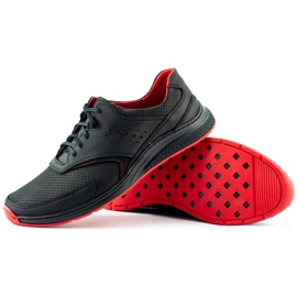 Polbut Scarpe sportive da uomo nere J72 nero