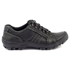 KOMODO Scarpe trekking uomo pelle 904 nere nero