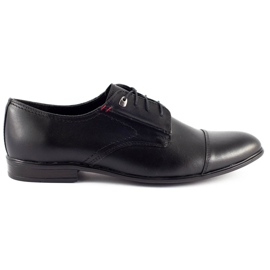 Olivier Scarpe da cerimonia uomo 301GT nere nero
