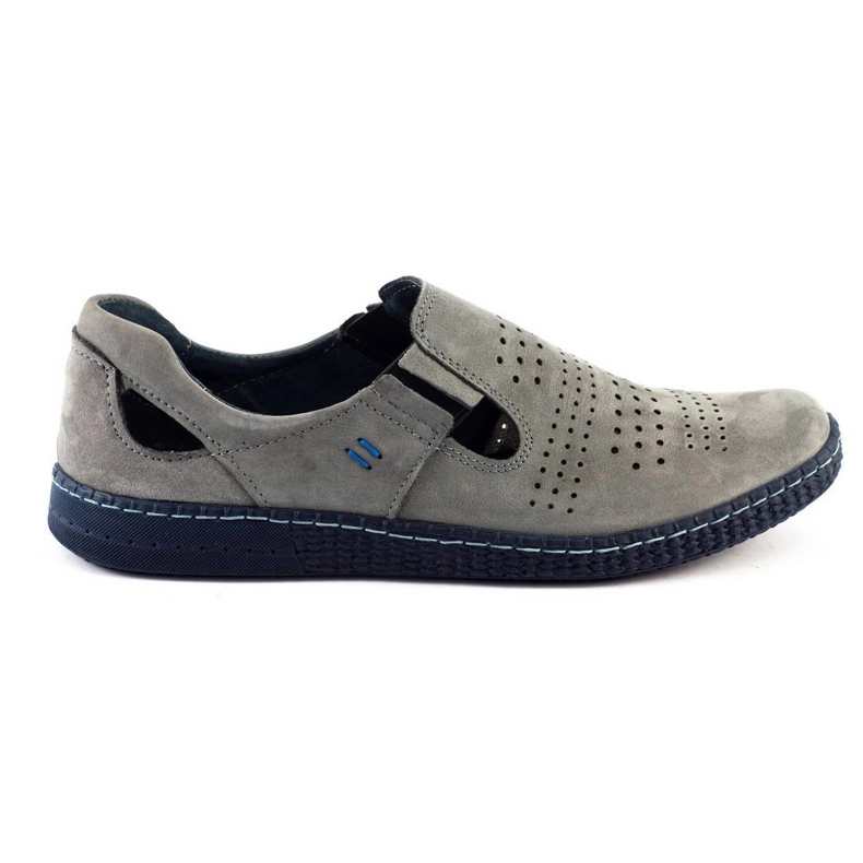 KOMODO Slip on da uomo grigie 864 grigio