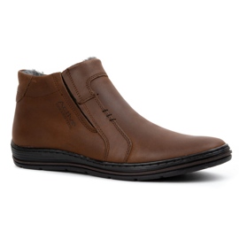 Polbut Scarpe invernali da uomo 381 marroni marrone