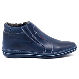Polbut Scarpe invernali da uomo 381 blu navy