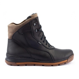 Polbut Scarpe invernali da uomo nere J63s nero