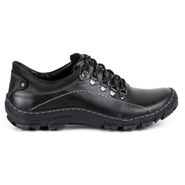 KOMODO Scarpe trekking uomo pelle 700 nere nero