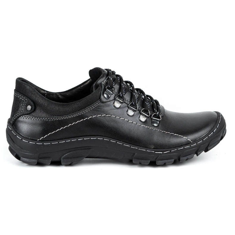 KOMODO Scarpe trekking uomo pelle 700 nere nero