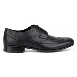 Olivier Scarpe formali Scarpe brogue nere nero