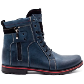 KENT Scarpe invernali da uomo 237 blu navy