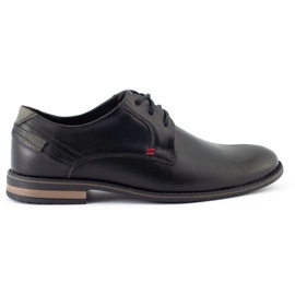 KOMODO Scarpe eleganti da uomo 859 nere nero