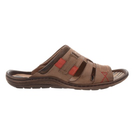 324 pantofole da uomo marroni marrone