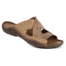 Mario Pala Pantofole uomo marrone 400