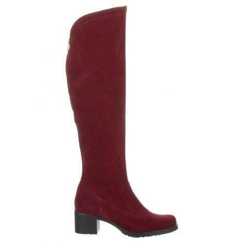 Olivier Stivali isolanti Agnes bordeaux rosso