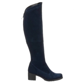 Olivier Stivali caldi Agnes blu navy