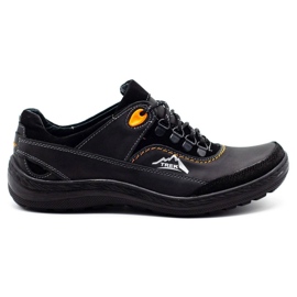 Olivier Scarpe da trekking da uomo 268 nere nero