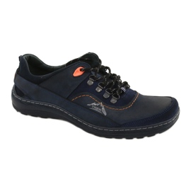 Olivier Scarpe da trekking da uomo 268 blu navy