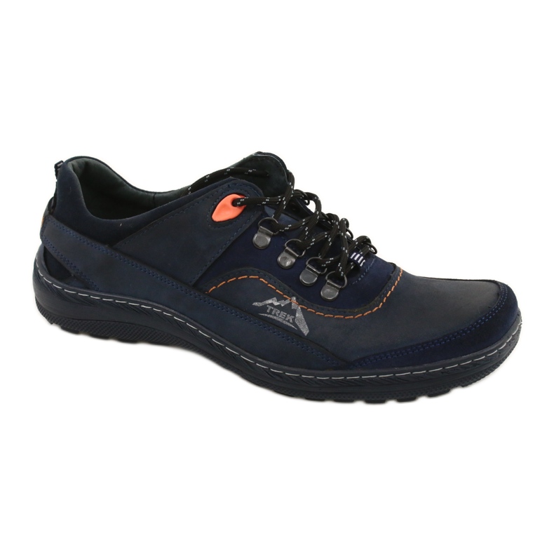 Olivier Scarpe da trekking da uomo 268 blu navy