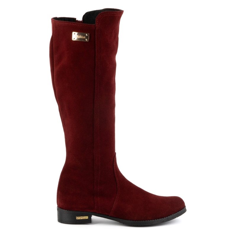 Olivier Stivali alla moda Klara bordeaux rosso multicolore