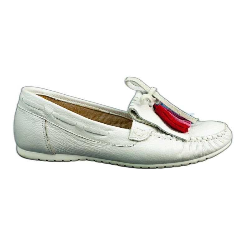 Lewski Mocassini donna 2673 bianco perla bianca