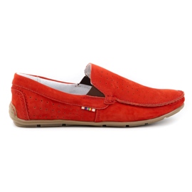 KOMODO Mocassini uomo 890 rosso