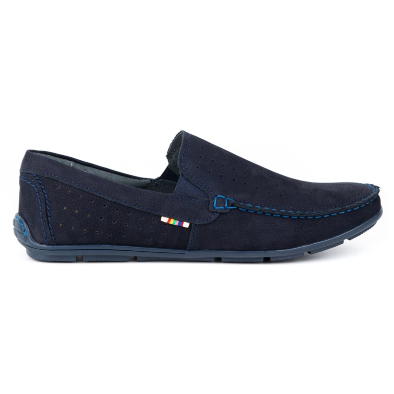 KOMODO Mocassini da uomo 890 blu navy