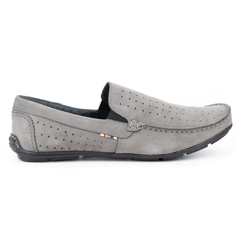 KOMODO Mocassini da uomo grigi 890 grigio