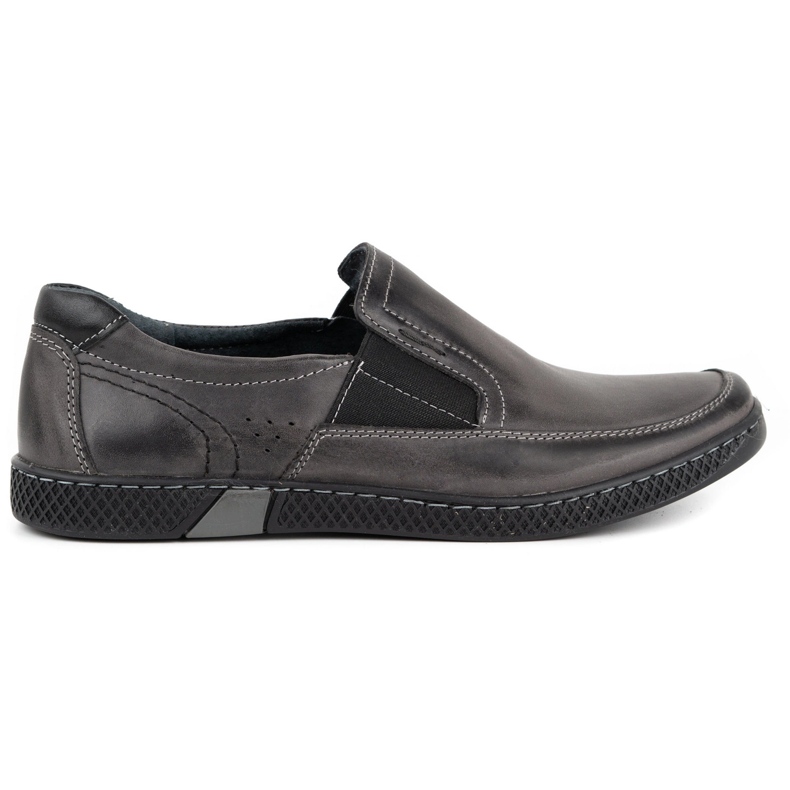 KOMODO Mocassini grigi da uomo 912 grigio