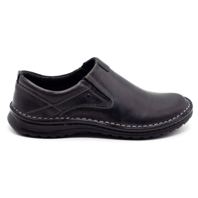 Joker Mocassini in pelle da uomo grigi 382 grigio