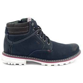 ABIS Calde scarpe da uomo 197 blu navy