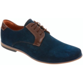 Olivier Scarpe da cerimonia uomo 102 blu navy