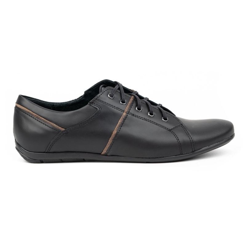 Polbut Scarpe da uomo nere C25 nero