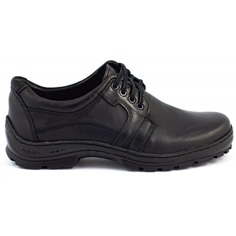 Polbut Scarpe da uomo casual nere K19 nero