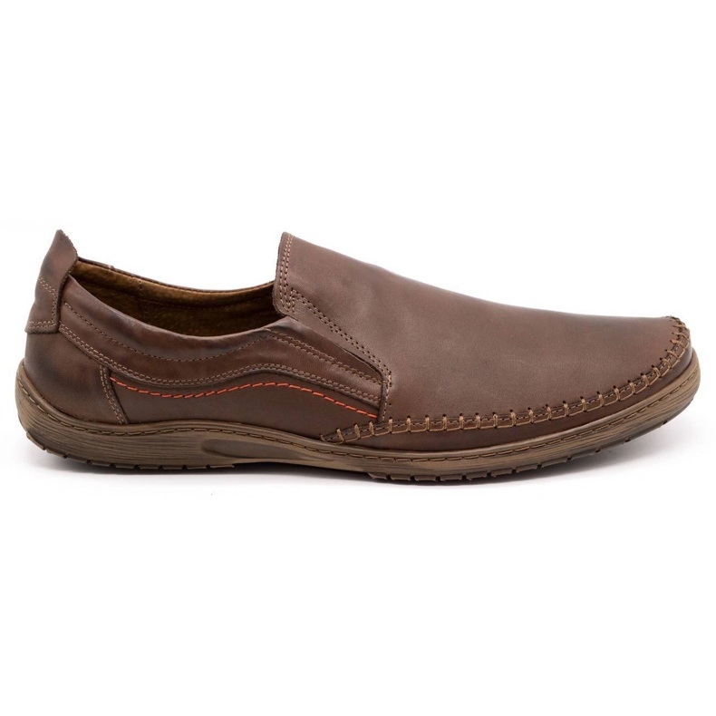 Mario Pala Mocassini Brogue da Uomo 531 Marrone